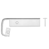Listwa szczelinowa do blatu duropal 28mm, 180' aluminium, Zobal